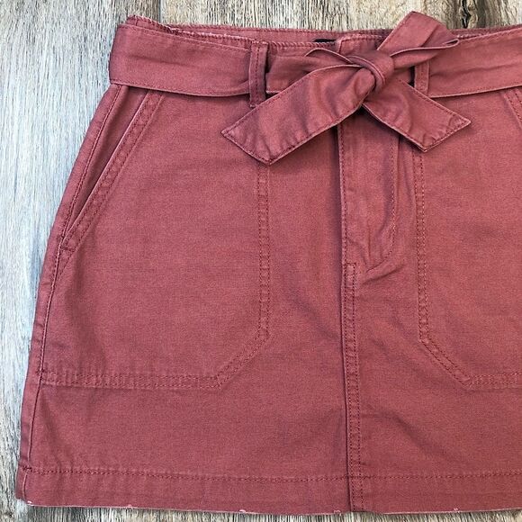 Tilly’s Indigo Rein Cargo Mini Skirt sz S - Picture 4 of 12
